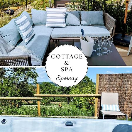 Le Cemarose: Spa, Jardin, Terrasse Et Jolie Vue Au Coeur D'Epernay Épernay Exterior foto