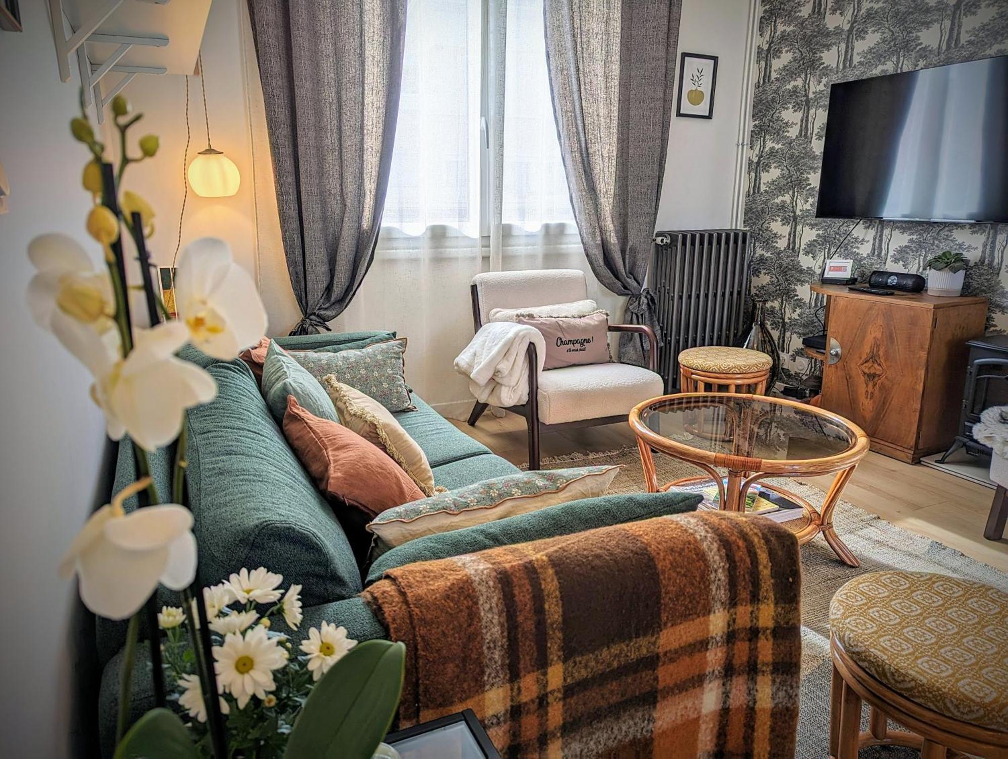 Le Cemarose: Spa, Jardin, Terrasse Et Jolie Vue Au Coeur D'Epernay Épernay Exterior foto