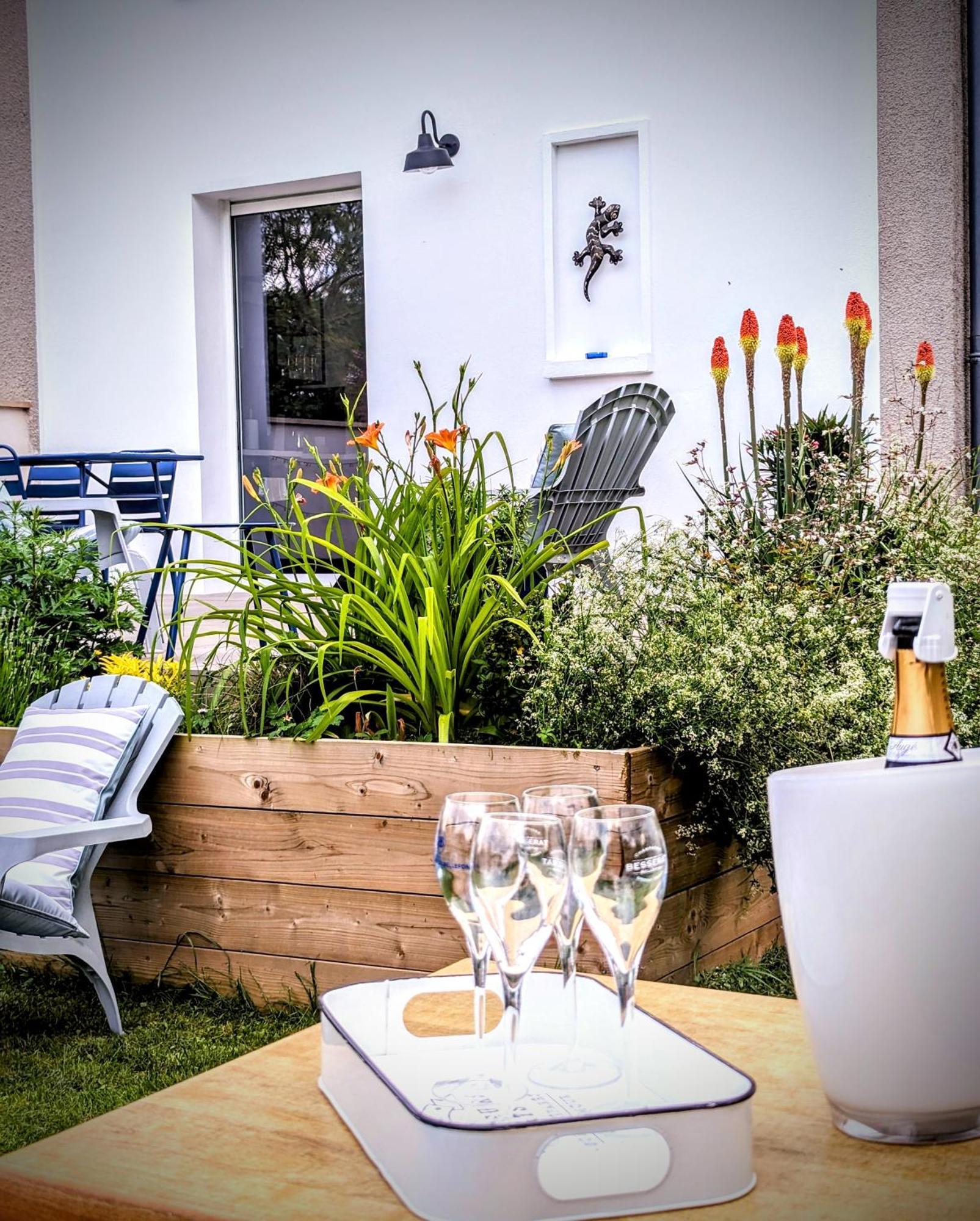 Le Cemarose: Spa, Jardin, Terrasse Et Jolie Vue Au Coeur D'Epernay Épernay Exterior foto