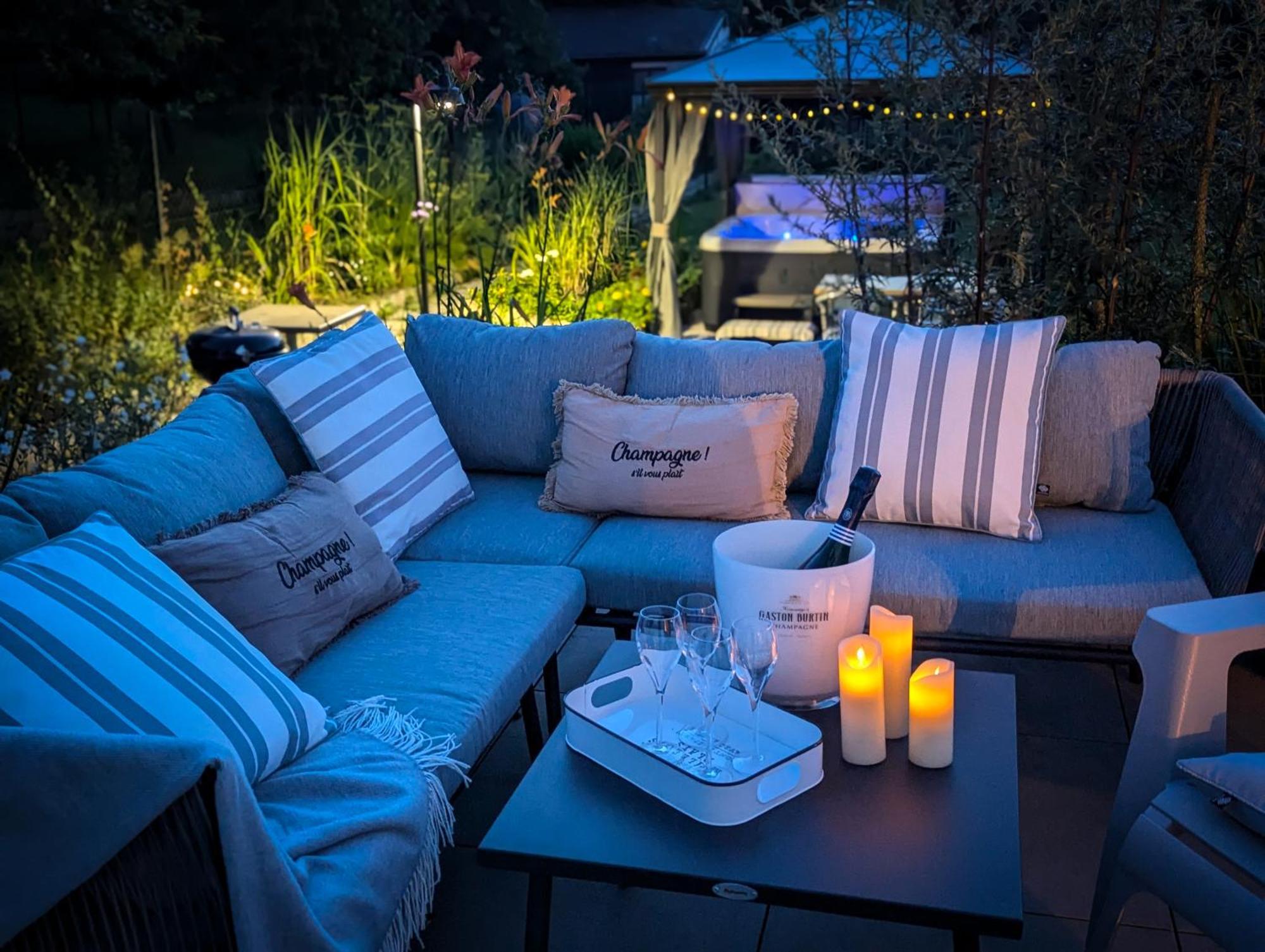 Le Cemarose: Spa, Jardin, Terrasse Et Jolie Vue Au Coeur D'Epernay Épernay Exterior foto