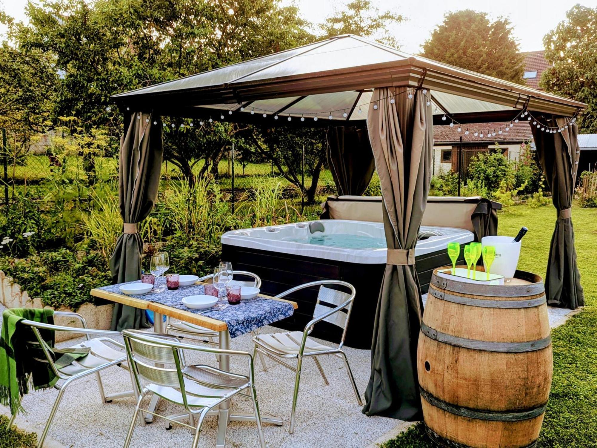 Le Cemarose: Spa, Jardin, Terrasse Et Jolie Vue Au Coeur D'Epernay Épernay Exterior foto
